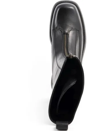 ブーツその他 Sergio Moretti Black Cow Leather Ankle Boots Sergio Moretti Boots- Sale
