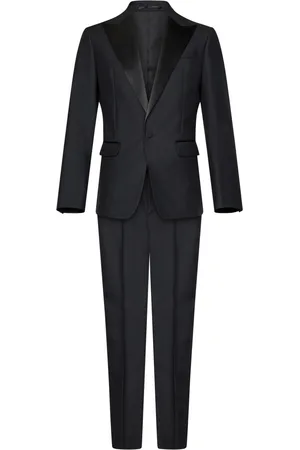 Dsquared2 Single-Breasted Suit With Satin Lapel