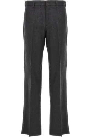 Fendi Straight Leg Cashmere Trousers
