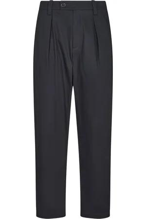 A.P.C. Tailored Trousers With Pleated Front And Relaxed Fit