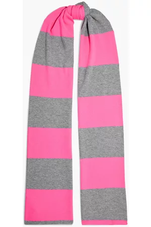 Chinti & Parker Striped wool and cashmere-blend scarf - - OneSize