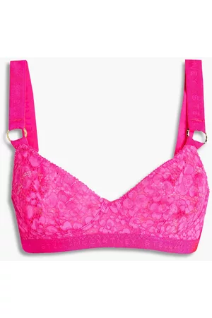 Stella McCartney Women Underwired Bras - Woman Evelyn Skating Neon Corded Lace Underwired Bra Bright Size 32 A