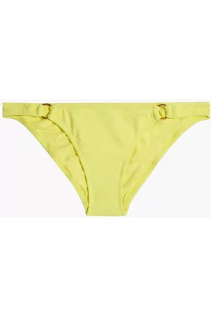 Melissa Odabash Women Bikini Bottoms - Montenegro jacquard low-rise bikini briefs - Yellow - IT 40