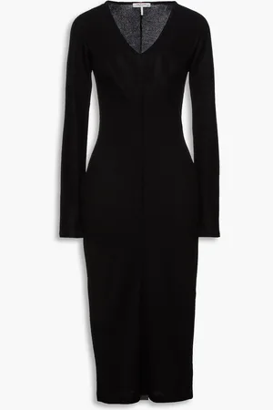 RAG&BONE Ribbed-knit midi dress - - L