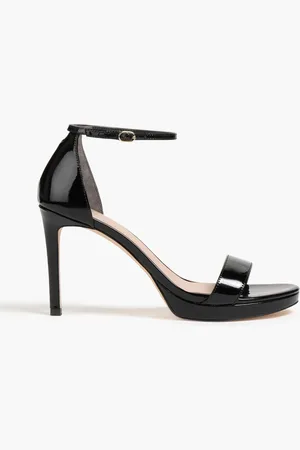 Stuart Weitzman Kassidy patent-leather platform sandals - - EU 36.5