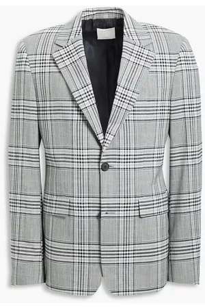 Sandro Checked wool suit jacket - - IT 52