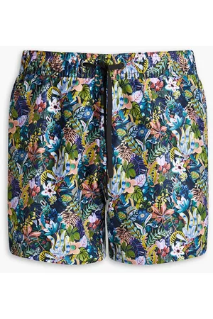ONIA Short-length Liberty-print swim shorts - - XXL