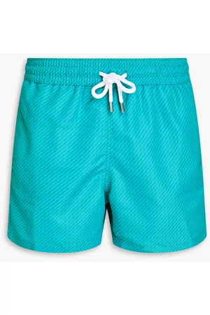 Frescobol Carioca Women Swim Shorts - Short-length printed swim shorts - Blue - 3XL