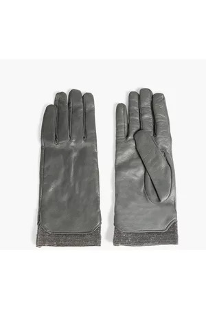 Fabiana Filippi Women Gloves - Embellished leather gloves - Green - L