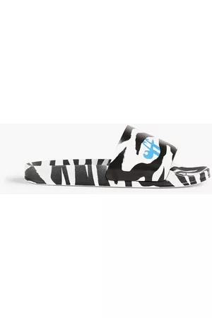 OFF-WHITE Zebra-print faux leather slides - - EU 42