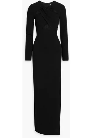 ONE33 SOCIAL Cutout crepe gown - - US 0