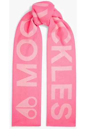 Moose Knuckles Wool and cashmere-blend jacquard scarf - - OneSize