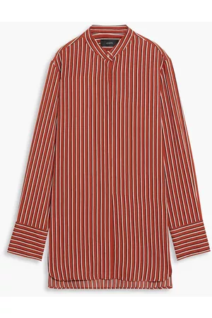 Joseph Bratt striped twill shirt - Red - FR 36