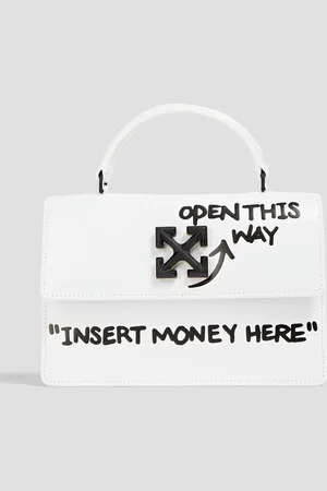 Off-White Off- Jitney Off- Tote Bag in Women's - ShopStyle