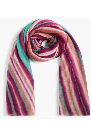 Missoni Tie-dyed cashmere scarf - Pink - ONESIZE