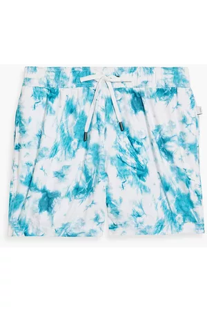 ONIA Women Swim Shorts - Charles mid-length printed swim shorts - Blue - XXL