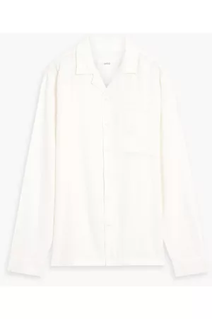 ONIA Women Long Sleeved Shirts - Air linen-blend shirt - White - M