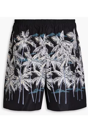Palm Angels Women Swim Shorts - Mid-length printed swim shorts - - S