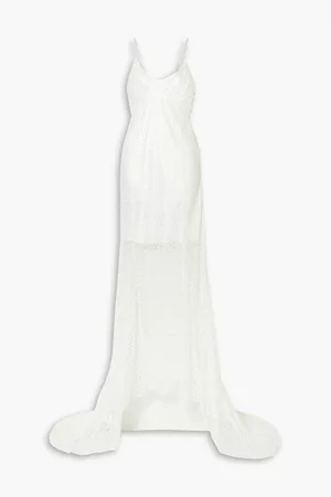 Les Rêveries Women Evening Dresses - Lace gown - White - US 4