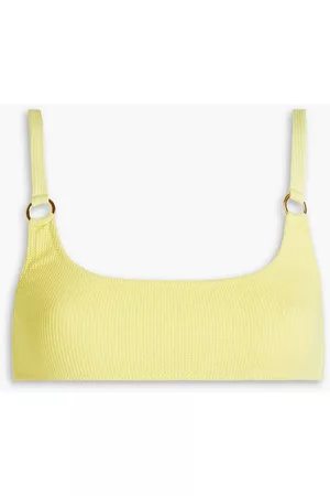 Melissa Odabash Women Bikini Tops - Bari ribbed bikini top - Yellow - IT 40