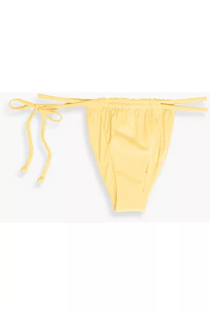 ONIA Women Bikini Bottoms - Misha low-rise bikini briefs - Yellow - L