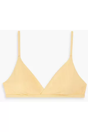 ONIA Women Triangle Bikinis - Malin triangle bikini top - Yellow - L