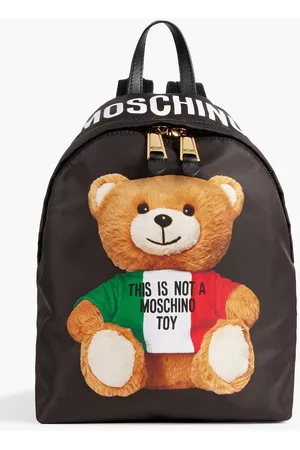 Moschino Women Wallets - Printed shell backpack - - OneSize