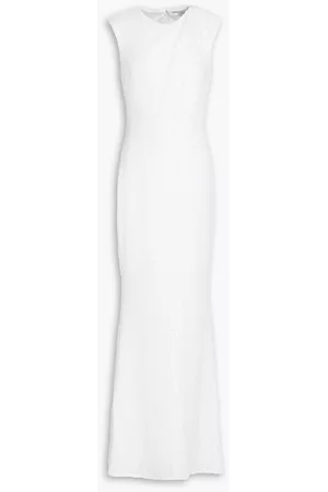 Badgley Mischka Women Evening Dresses & Gowns - Sequined mesh gown - White - US 8