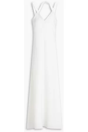 Halston Heritage Women Evening Dresses & Gowns - Allison bead-embellished crepe gown - White - US 10