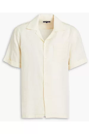 Frescobol Carioca Women Long Sleeved Shirts - Thomas linen shirt - Neutral - XXL
