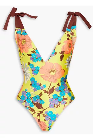 ZIMMERMANN Women Swimsuits - Estelle floral-print swimsuit - - 2
