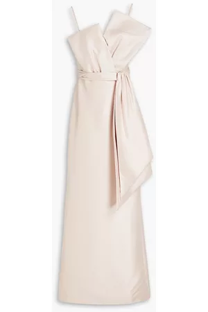 Badgley Mischka Women Evening Dresses & Gowns - Draped faille gown - Pink - US 6