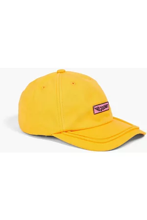 Jacquemus Women Caps - Aranciu cotton-canvas baseball cap - Yellow - 56 cm