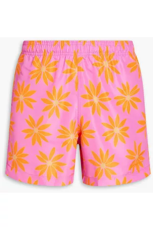 Jacquemus Women Swim Shorts - Pienture mid-length floral-print swim shorts - - IT 48