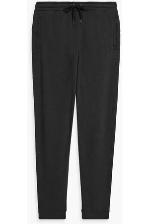 DEREK ROSE Women Sweatpants - Quinn French cotton and modal-blend terry sweatpants - Gray - L