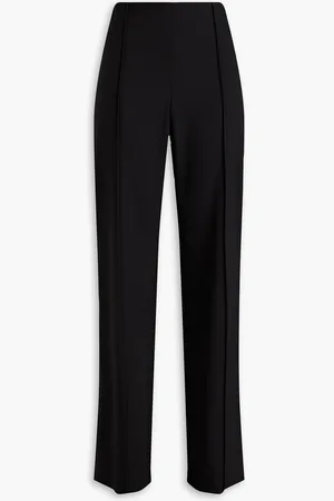 Carolina Herrera Wool-blend twill straight-leg pants - - US 0