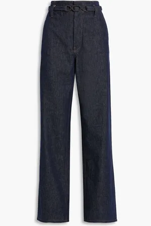 Brunello Cucinelli Belted high-rise flared jeans - Blue - IT 44