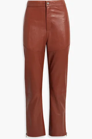 Leather Pants - Red - women - Shop your favorite brands