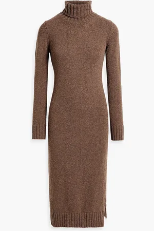 &Daughter Simone wool turtleneck midi dress - - L