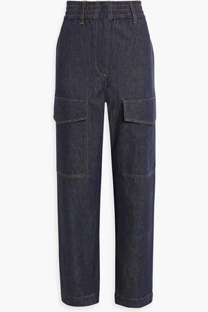 Brunello Cucinelli High-rise tapered jeans - Blue - IT 42