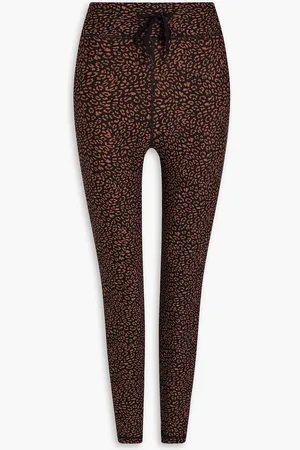 Brown Biarritz 25 leopard-print leggings, The Upside