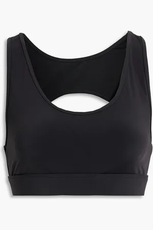 Trifecta two-tone stretch sports bra