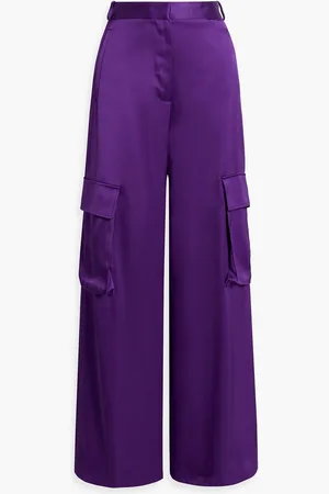 VERSACE Satin-twill cargo pants - - IT 38
