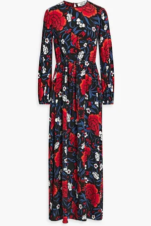 Women's Red Printed Dresses