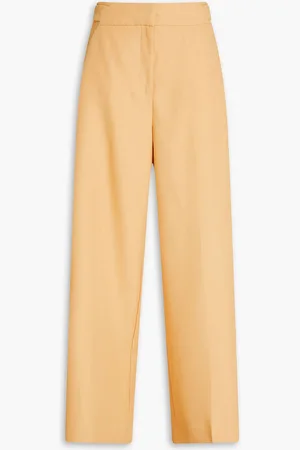 Holzweiler Twill wide-leg pants - Orange - L