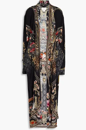 Camilla Capri Me-print Silk Chiffon Kimono - Farfetch