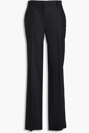 Alberta Ferretti Wool-blend twill straight-leg pants - - IT 38