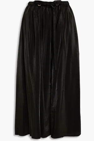 ULLA JOHNSON Irvette satin midi skirt - - US 2