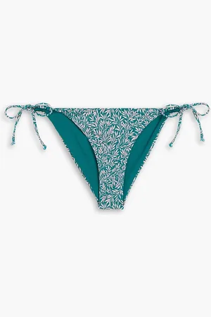 ONIA Kate Liberty-print low-rise bikini briefs - Green - L