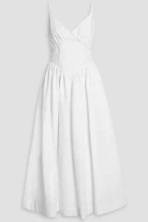 Nicholas Cotton-poplin midi dress - - US 6